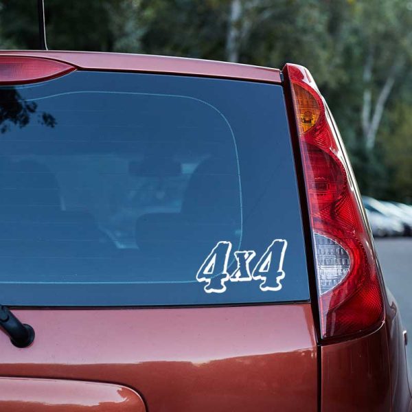 Nalepka 4x4