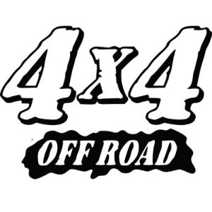 Nalepka 4x4 off road