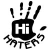 Nalepka Hi haters