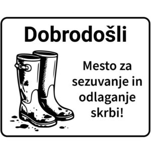 Tabla “Sezuvanje in odlaganje skrbi” Tabla “Sezuvanje in odlaganje skrbi”